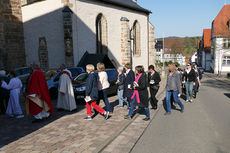 Karfreitgasliturgie und Karfreitagsprozession in Naumburg (Foto: Karl-Franz Thiede)